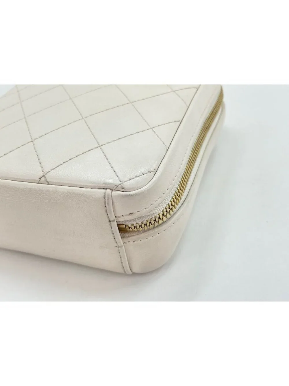 Chanel Handbag Calfskin 2-Way Quilted
